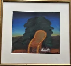 Buy JACK KNOX, SCOTTISH 1936-2015, ABSTRACT EXPRESSIONIST ART    Chair Evening  • 475£