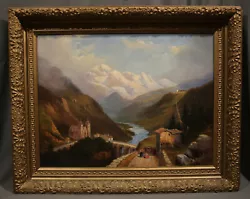 Buy 19th Century American Continental Mountain With A Cathedral Landscape • 3,149.98£