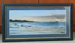 Buy Attractive Oil Painting  Signed E A Smith  Beach Coast Scene • 220£