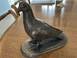 Buy Jean Rynhart Bronze Pigeon Sculpture • 195£