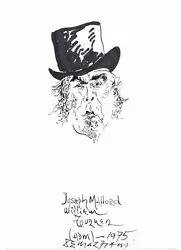 Buy Hugo De Marziani In Tribute To Joseph Mallord William Turner Small Ink 1975 • 204.97£