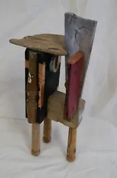 Buy Contemporary Sculpture Driftwood And Recycled Materials Entitled Tripod • 60£