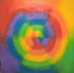 Buy Original Oil Painting :rainbow 8 • 290£
