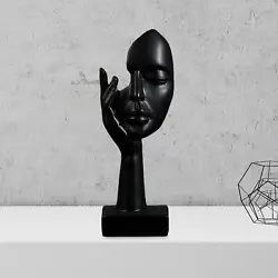 Buy Women Face Art Statue Abstract Figure Handicraft For Home Decoration • 14.77£