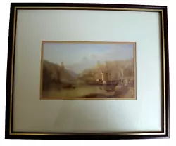 Buy Vintage St Michael Art Print Framed - View Of The Avon By Samuel Jackson 39x33cm • 14.99£
