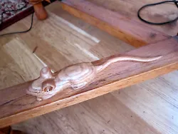 Buy Carved Wooden Oak Mouse ,ideal For Oak Tables,chairs ,furniture,fire Surrounds • 33£