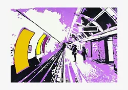 Buy London Underground (Tube) Station: Art Print, Card Of Original Painting • 3.75£