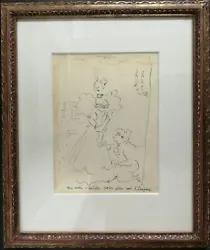 Buy Jean Cocteau Ink On Paper 1935 With Certificate Of Authenticity • 17,875£
