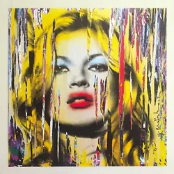 Buy Mr. Brainwash  Kate Moss  Rare Authentic Lithograph Print Iconic Pop Art Poster • 1,181.24£