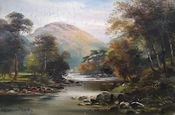 Buy Framed Antique Original Oil On Canvas Landscape Painting George Willis Pryce • 64.99£