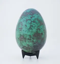 Buy Hans Hedberg, Biot Large Green & Black Egg Sculpture Stoneware High Class Design • 5,906.21£