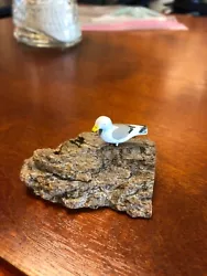 Buy Mini Driftwood With Seagull Art Figurine • 8.27£