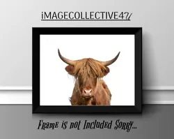 Buy Highland Cow A4 Print Picture Poster  Wall Art Home Decor Unframed Gift New • 3.99£