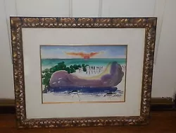 Buy Original William Zorach Watercolor. Dated 1966. Sunrise Over Beach • 4,259.61£