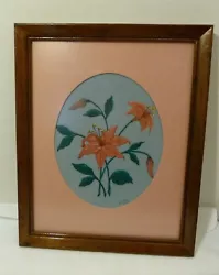 Buy Original Painting By North Carolina Local Artist Lavada Lovelace Framed Floral • 53£