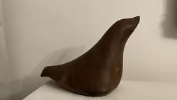 Buy Wooden Hand Carved Sculpture By Simon Bourbeau Drummondville ”Seal” • 465£
