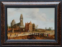 Buy Dutch School 17th Century Golden Age Town Landscape Oil Painting Holland • 28,000£