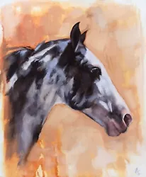 Buy Original American Paint Horse Oil Painting - 10  X 12  • 80£