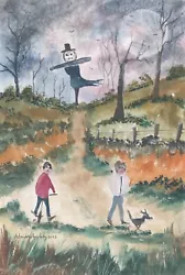 Buy WHERE DO I BEGIN? - Original Watercolour Painting By ADRIAN APPLEBY • 4.99£