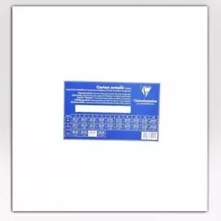 Buy Clairefontaine - Ref 34141C - White Canvas Board (Square) - 10 X 10Cm - 3Mm Thic • 1.87£