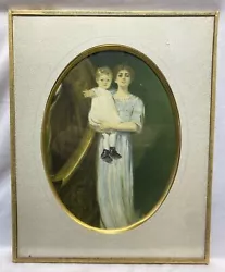 Buy Antique 1800s Hand Painted Portrait Photograph Jamestown NY Original Glass • 74.83£