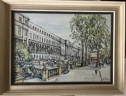 Buy Watercolour Painting Of Cheltenham By Local Artist R C Francis • 50£