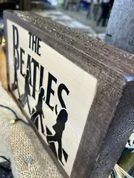 Buy The Beatles Painting On Wood, New Idea, Gift Idea, The Beatles Fan • 40£