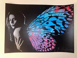 Buy John Doe In The Wings Art Print Spray Paint Silkscreen S/N X/50! Banksy Whatson • 197.64£