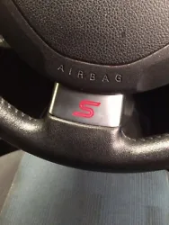 Buy Zetec S X3 Steering Wheel Focus Fiesta Small ST Sticker  • 2.10£