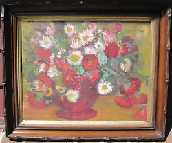 Buy Antique Impressionist Floral Still Life Oil Painting Style Of Matisse Ma Origin • 19,872.49£