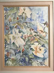 Buy Original Floral Watercolour Painting-“Summers Day Roses” Helen Weir-Signed/Frame • 60£
