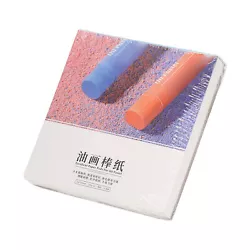 Buy Oil Pastel Paper Pad 3.9x3.9in High Adhesion Paint Paper For Acrylic Paint ◈ • 6.32£