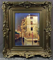 Buy Venice Canal Scene Oil Painting 'style Of' Henry Pember Smith (AMERICAN)  • 7,638.70£