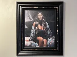Buy Fabian Perez Limited Edition Painting - Angelica - No. 61 Of 95 • 1,795£