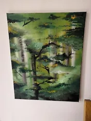Buy Self Made Impressionist Style Painting Of An Ethereal Forest • 26.99£