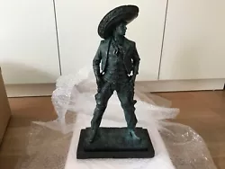 Buy Mexican Cowboy, Charro, Gaucho Figure, Bronze Statue, By Martin Klein, 1/6 • 128.47£