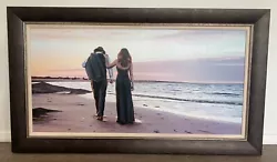 Buy Richard Blunt - Sunset Sands (framed Canvas) • 295£