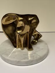 Buy Vintage Bronze Metsal Sculpture Abstract Biomorphic Expressionism Signed Mystery • 852.51£