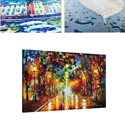 Buy Vibrant Abstract Oil Painting On Canvas Make A Statement In Your Living Space • 7.90£