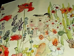 Buy Debbi Saccomanno Chan Hand Painted Folding Painting Album Garden Of Plenty • 19,927.50£