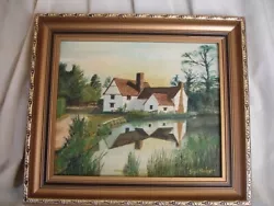 Buy Vintage Painting Willy Lotts Cottage By FW Baker Signed • 35£