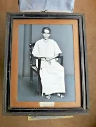 Buy Antique Vintage Old Photo Of Painting 1962 South Indian Man @ Dhoti Wooden Frame • 286.30£