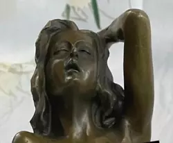 Buy Naked Woman Human Form Sculpture Nude Female Erotic Figurine Bronze Statue Art • 116.31£