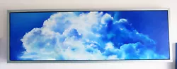 Buy LARGE Original Oil Painting  Cloud  FRAMED 103 X 33 X 5cm Inc. Frame.  • 25£