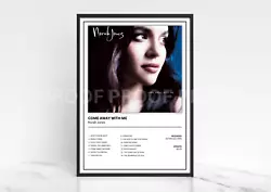 Buy Norah Jones Come Away With Me Album Single Cover Poster / Music Gift • 8£