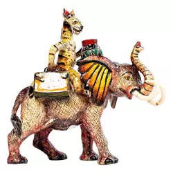 Buy Elephant And Genet Cat - Zimele Ceramics • 984.37£