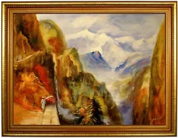 Buy Oil Painting Mont Blanc, Mallord William Turner, Oil Painting Hand Painted, Paintings 50x70 Cm • 187.84£