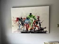 Buy Marvel Avengers Large Canvas • 0.99£
