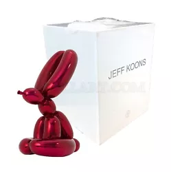 Buy Jeff Koons  Balloon Rabbit (red)  2017 | Signed Porcelain Sculpture | Gallart • 19,733.99£