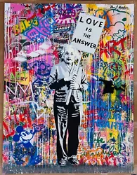 Buy ☆ Mr. Brainwash ☆ Einstein Love Is The Answer ☆ Unique ☆ Kitzbühel 2024 Show ☆ • 22,268.46£